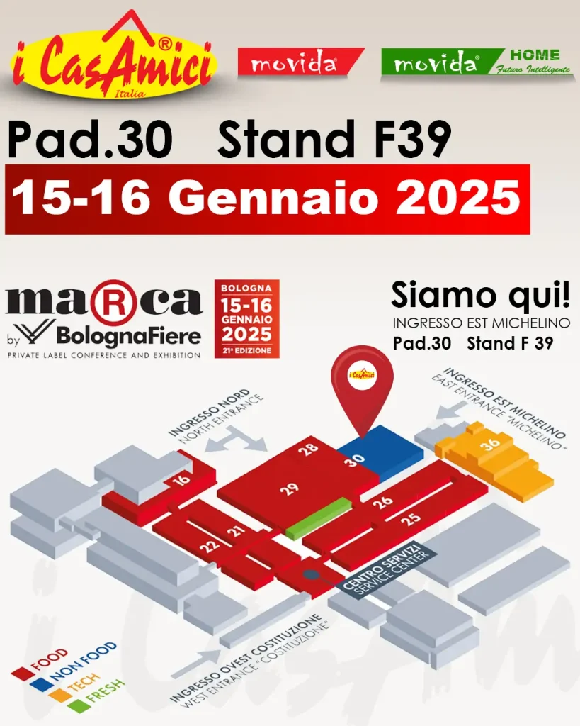 icasamici eventi fiera Marca bologna